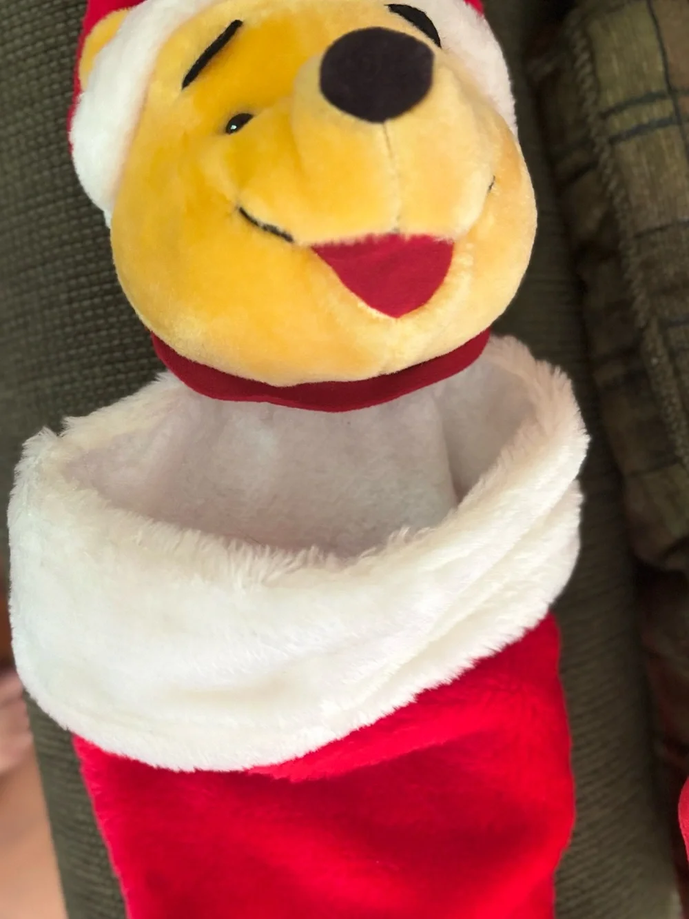 Winnie the Pooh Christmas stocking